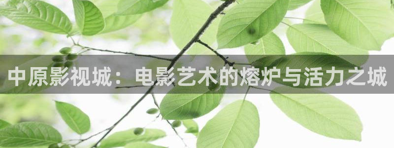 98超级碰：中原影视城：电影艺术的熔炉与活力之城